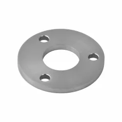 Kotviaca platňa (ø 100x6mm) na trubku ø 42.4mm (otvor ø 42.6mm), brúsená nerez K320 /AISI304 Kotviaca platňa (ø 100x6mm) na trubku ø 42.4mm (otvor ø 42.6mm), brúsená nerez K320 /AISI304